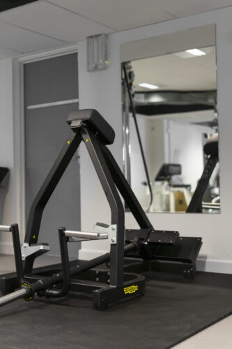 Træningsmaskine i Fitnesslokale i Ishøj Svømmehal